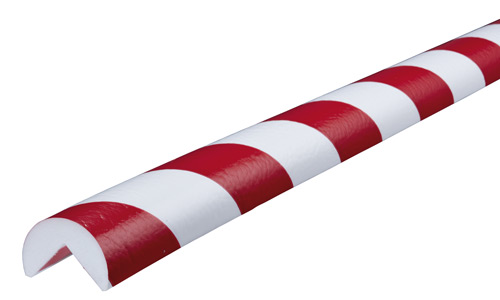 Couleur blanc rouge butoir de protection premium ECR