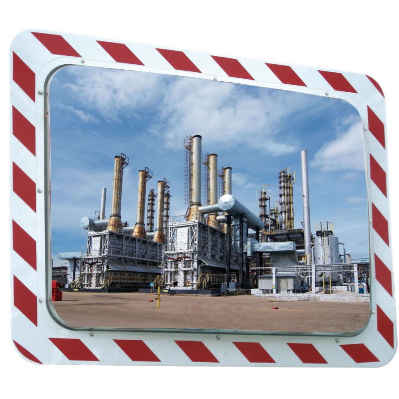 Miroir industriel conditions extrêmes- fabriqués en acier inoxidable