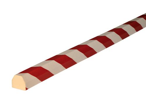 Couleur rouge blanc butoir de protection E3AP