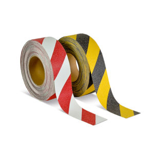 Présentation sangles antidérapantes - avertissement danger