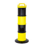 Balise classique noir jaune