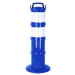 Balise reflechissant bleu 2 bandes