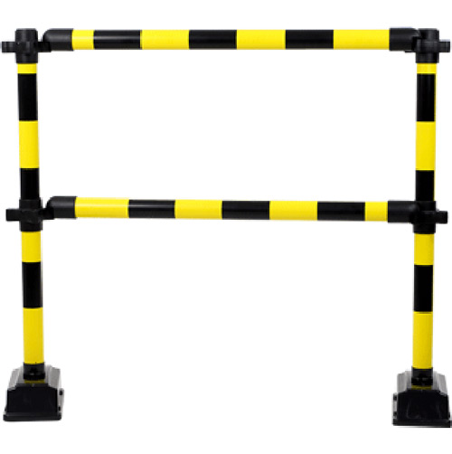 Barrière noir jaune