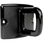 Platine anneau fermé noir