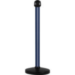 Poteau socle portable bleu