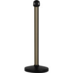 Poteau socle portable bronze
