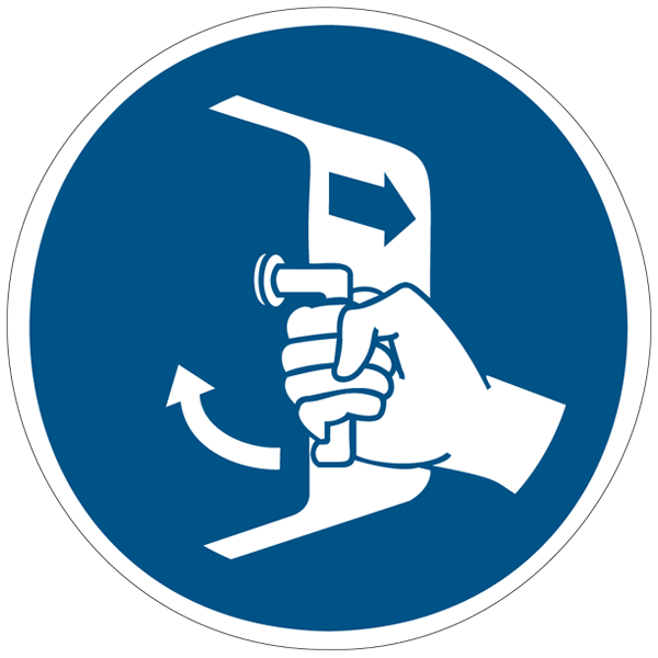 Fermer et attacher les trappes dans l’ordre de lancement