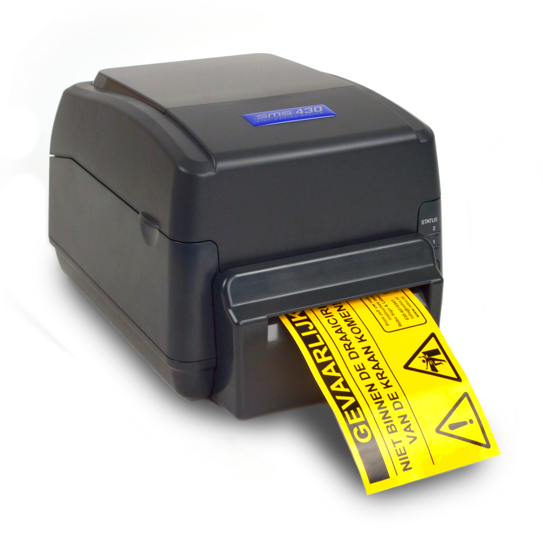 SMS-430 Imprimante polyvalente pour réaliser des étiquettes industrielles  de tout genre