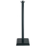 Poteau PVC base 3kg noir