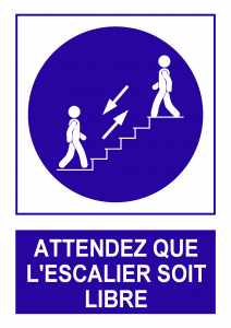 Panneau No Contact Covid CO212F