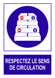 Panneau No Contact Covid CO213F