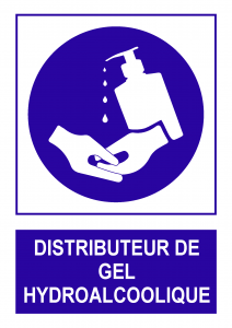 Panneau Prévention Contagion CO216F