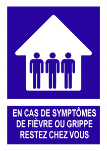 Panneau Prévention Contagion CO217F