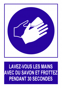 Panneau Prévention Contagion CO218F