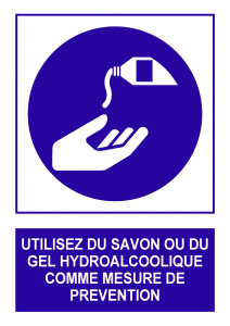 Panneau Prévention Contagion CO221F