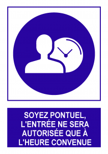 Panneau Rendez-Vous Covid CO225F