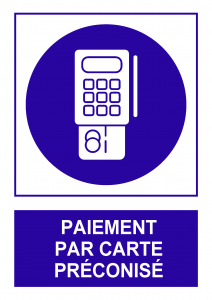 Panneau No Contact Covid CO227F
