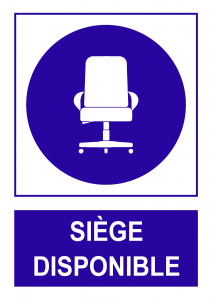 Panneau No Contact Covid CO235F