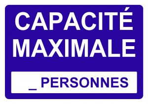 Panneau No Contact Covid CO501F